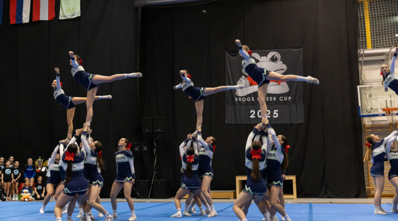 Lov na vstopnice za Državno prvenstvo 2026 se nadaljuje na Frogs Cheer Cupu